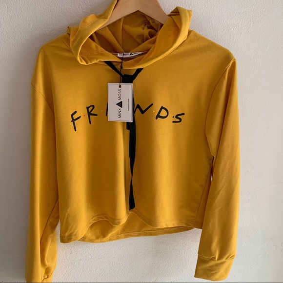 Minx & Moss FRIENDS crop hoodie. Brand new, M/L. - Picture 4 of 4